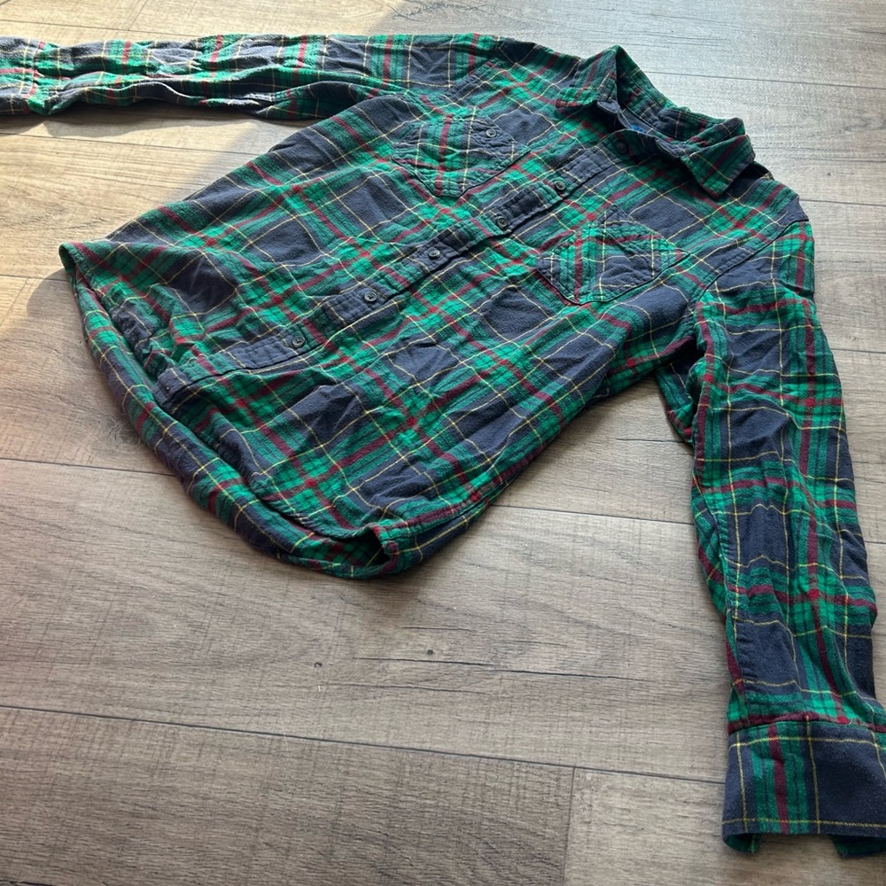 Arizona Plaid Button-Up Shirt